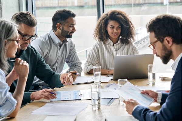 Diverse people at business Meeting at the Office